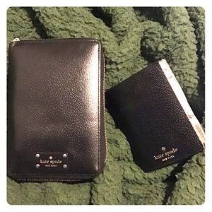 Kate Spade Zip Planner and Passport Holder Planner